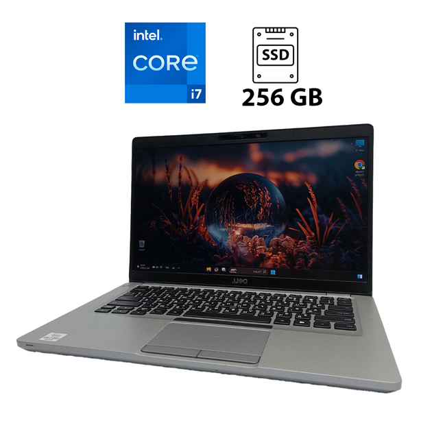 Ультрабук Б-класс Dell Latitude 5411 / 14" (1920x1080) IPS / Intel Core i7-10850H (6 (12) ядер по 2.7 - 5.1 GHz) / 16 GB DDR4 / 256 GB SSD / UHD Graphics / WebCam б/у - Фото 1 Ультрабук Б-класс Dell Latitude 5411 / 14" (1920x1080) IPS / Intel Core i7-10850H (6 (12) ядер по 2.7 - 5.1 GHz) / 16 GB DDR4 / 256 GB SSD / UHD Graphics / WebCam б/у - изображение 1