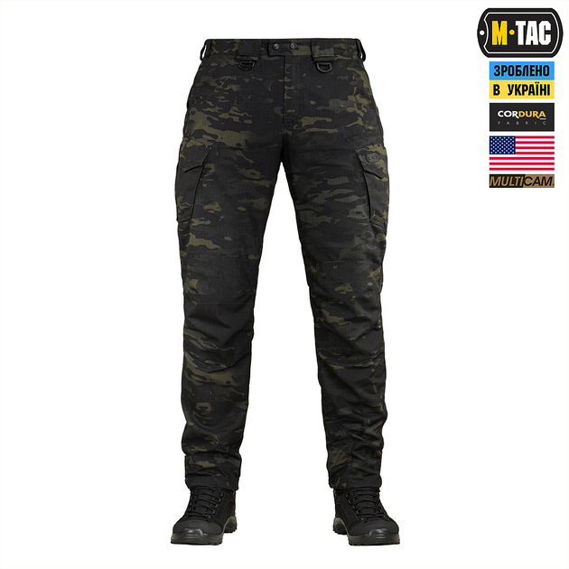 Брюки M-Tac Aggressor Elite NYCO Extreme Multicam Black 28/30 - изображение 2