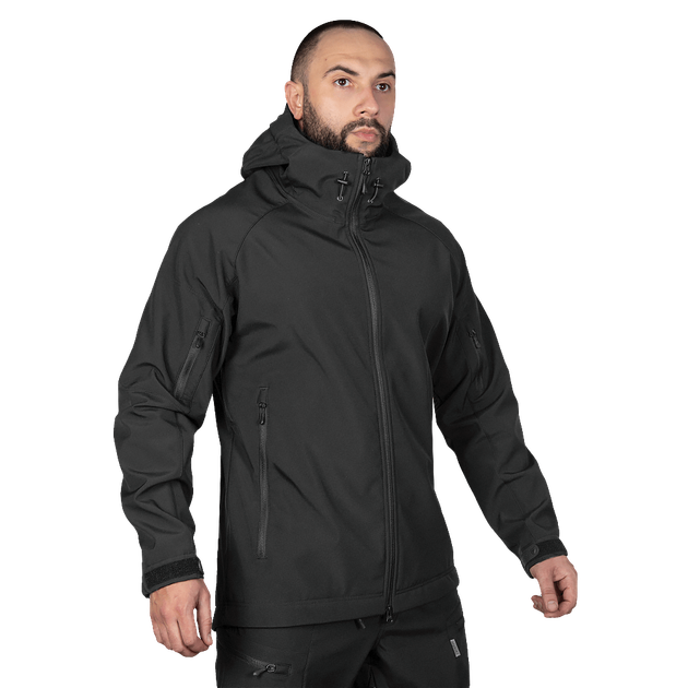 Куртка Rubicon SoftShell Чорна (7597), S - зображення 1