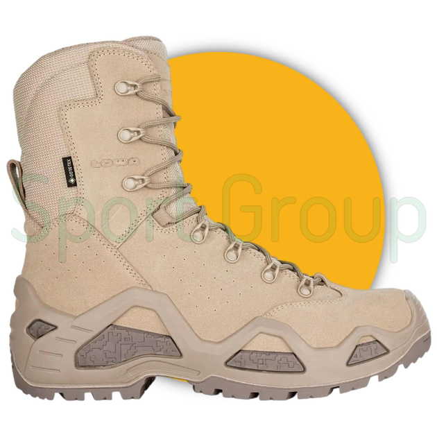 Высокие тактические ботинки Lowa Desert Z8S HI GTX TF (бежевый) UK 10/EU 44.5 - изображение 2