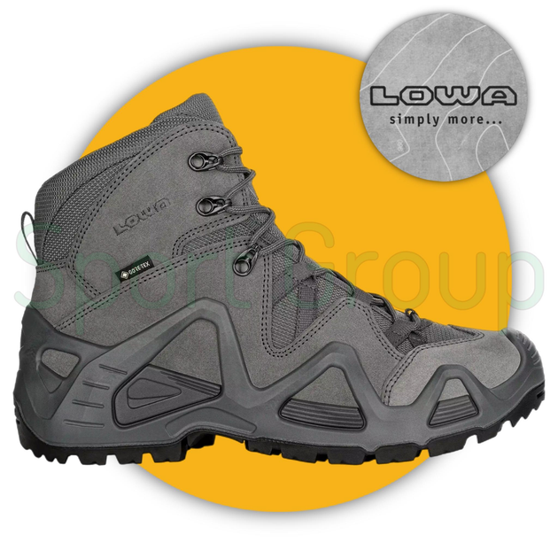 Черевики тактичні Lowa Zephyr GTX mid TF Wolf (сірий) UK 5.5/EU 39 - зображення 1