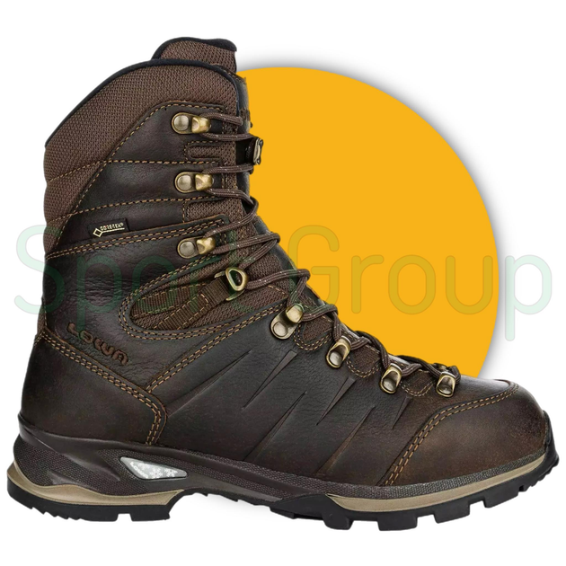 Зимові тактичні черевики Lowa Yukon Ice II GTX Dark Brown (коричневий) UK 13/EU 48.5 - зображення 2