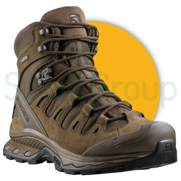 Черевики тактичні Salomon Quest 4D GTX Forces 2 Earth Brown EN (коричневий) UK 6/EU 39.5 - зображення 2