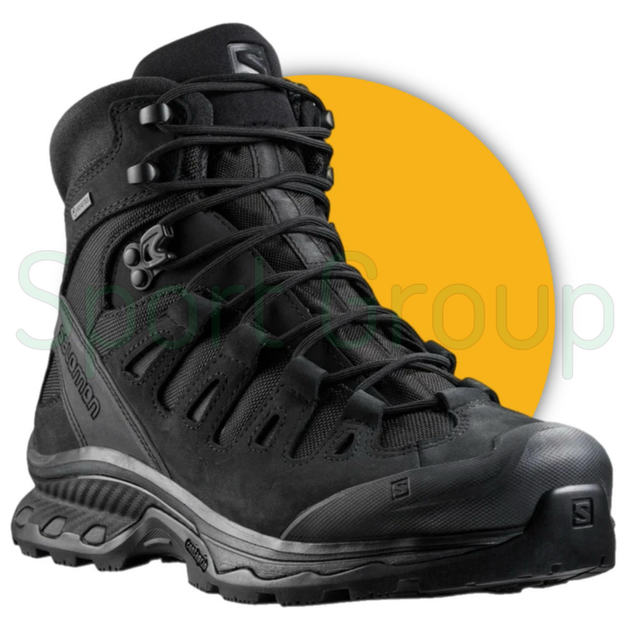 Черевики тактичні Salomon Quest 4D GTX Forces 2 Black (чорний) UK 11/EU 46 - зображення 2