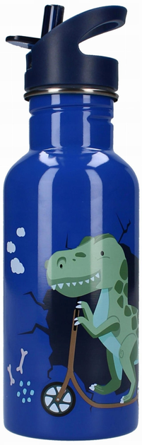 Bidon Vadobag Pret Dino 500 ml Blue (8712645304529) - obraz 1