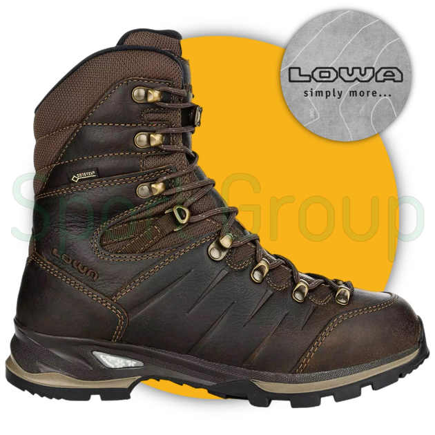 Зимние тактические ботинки Lowa Yukon Ice II GTX Dark Brown (коричневый) UK 11/EU 46 - изображение 1