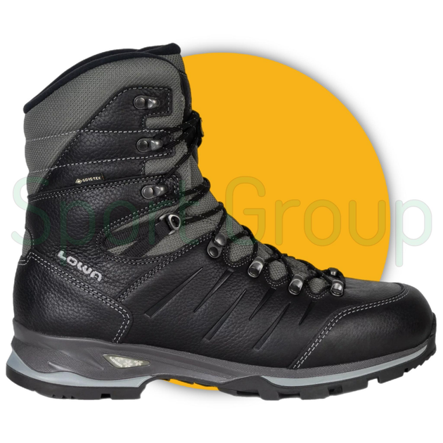 Зимові тактичні черевики Lowa Yukon Ice II GTX Black (чорний) UK 13.5/EU 49 - зображення 2