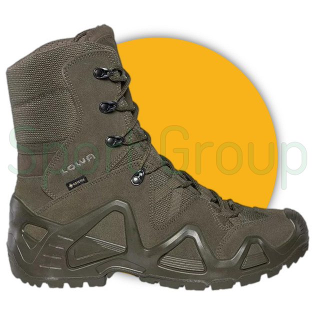 Высокие тактические ботинки Lowa zephyr hi gtx tf ranger green (темно-зеленый) UK 11.5/EU 46.5 - изображение 2