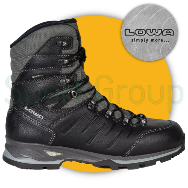 Зимние тактические ботинки Lowa Yukon Ice II GTX Black (черный) UK 6.5/EU 40 - изображение 1