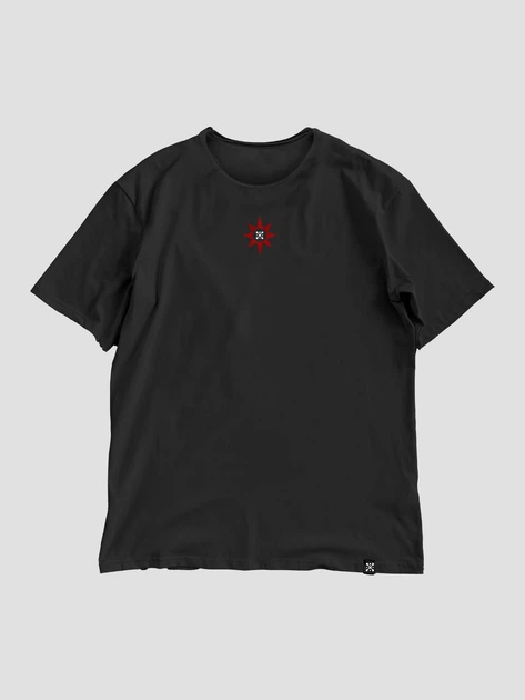 Футболка чоловіча оверсайз Dubhumans Melanka Чорний XL-2XL (MLK-TMO-B-XL2XL) - Фото 5 Футболка чоловіча оверсайз Dubhumans Melanka Чорний XL-2XL (MLK-TMO-B-XL2XL) - зображення 5