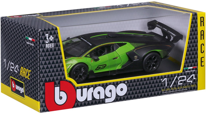 Automodel Bburago Lamborghini Essenza SCV12 1:24 (4893993280179) - obraz 10