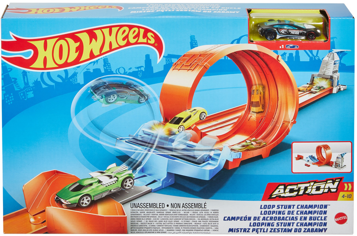 Zestaw do zabawy Hot Wheels Mistrz sztuczek na pętli (887961921014) - obraz 1