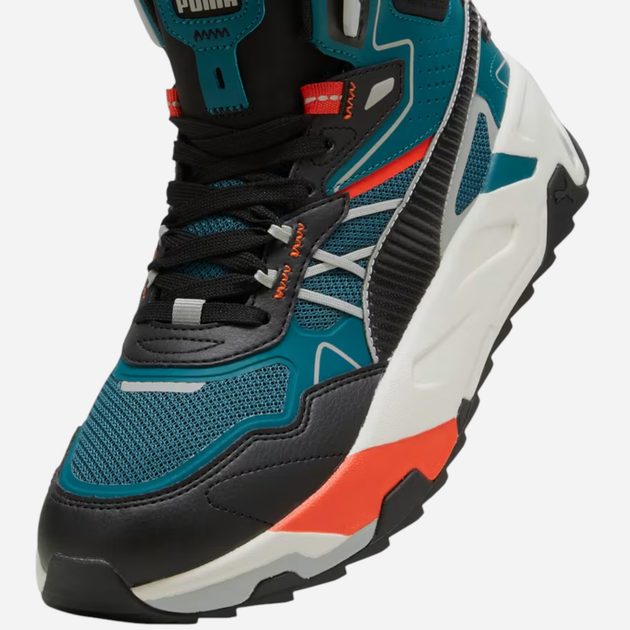 Чоловічі черевики високі Puma Trinity Mid Hybrid 392327-05 38 (5UK) Бірюзові (4067979619165) - зображення 6