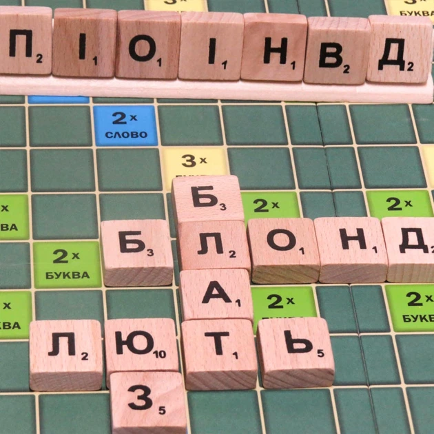 Настольная игра "Эрудит" Artos Games 0987, 120 деревянных плашек с буквами - изображение 4