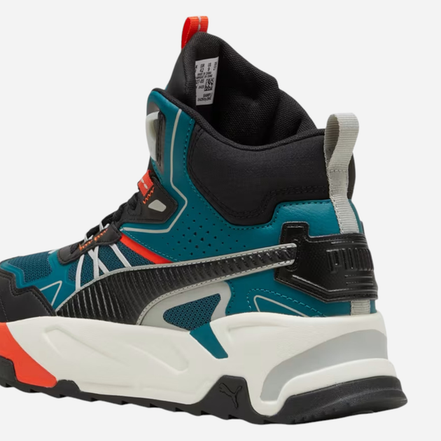 Чоловічі черевики високі Puma Trinity Mid Hybrid 392327-05 38.5 (5.5UK) Бірюзові (4067979619189) - зображення 7