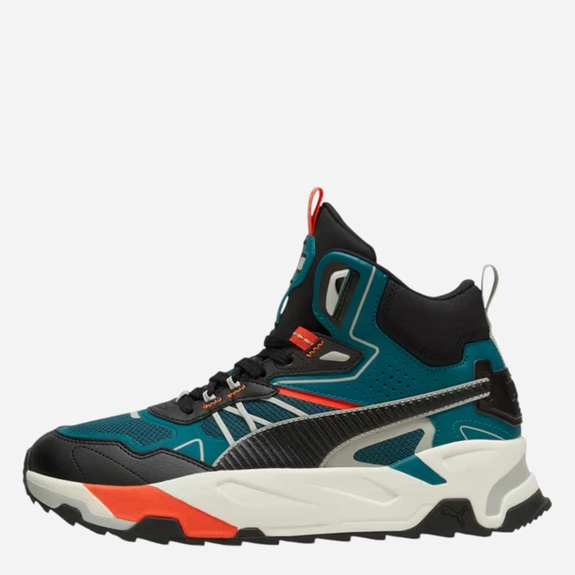 Жіночі черевики високі Puma Trinity Mid Hybrid 392327-05 37.5 (4.5UK) Бірюзові (4067979619141) - зображення 4