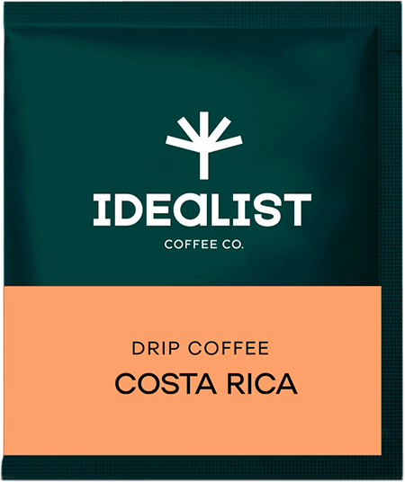 Дрип-кофе Idealist Coffee & Co. Коста-Рика 12 г х 15 шт (4820241120703) - Фото 2 Дрип-кофе Idealist Coffee & Co. Коста-Рика 12 г х 15 шт (4820241120703) - изображение 2