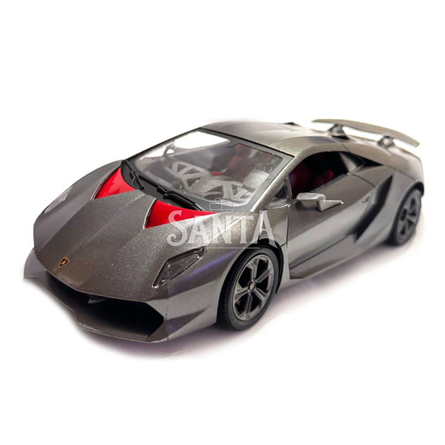 Машина на радиоуправлении Lamborghini Ламборгини серая свет аккум 4,8V 23,5*10*7см (866-1822 B) - изображение 2