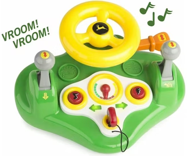 Кермо розвивальне Tomy John Deere симулятор (0036881349068) - зображення 2