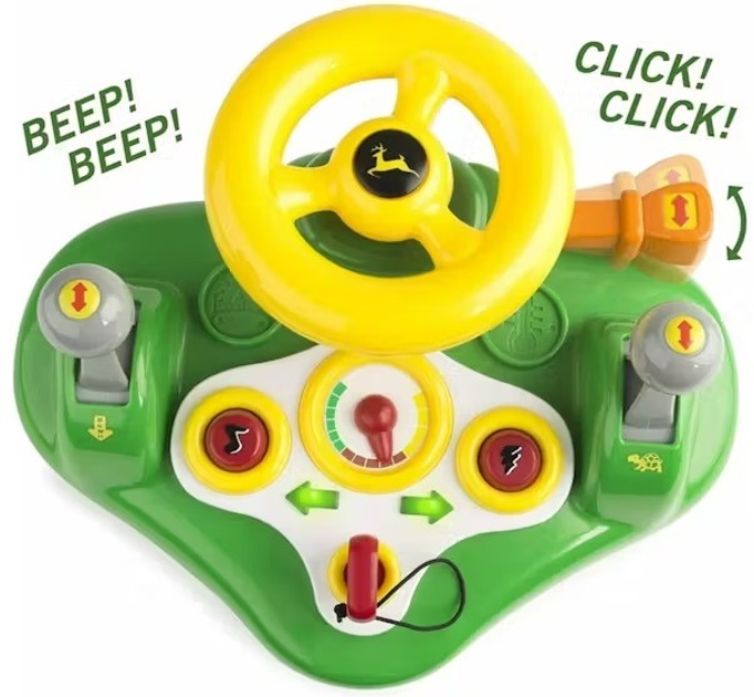 Kierownica edukacyjna Tomy John Deere symulator (0036881349068) - obraz 3