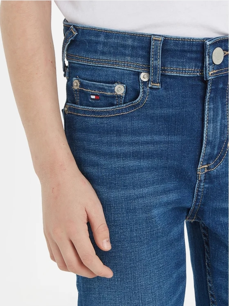 Підліткові джинси для хлопчика Tommy Hilfiger KB0KB08465-1A8 150 см Сині (8720644796832) - зображення 3
