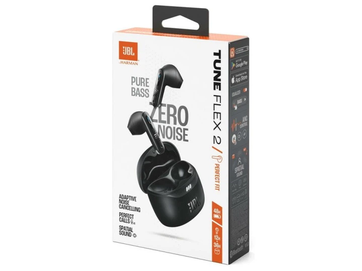 Навушники TWS JBL Tune Flex 2 Black (TFLEX2BLK) - изображение 9