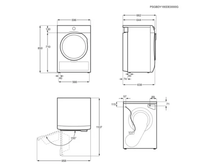 Сушильна машина Electrolux EW6D283YU - Фото 4 Сушильна машина Electrolux EW6D283YU - изображение 4