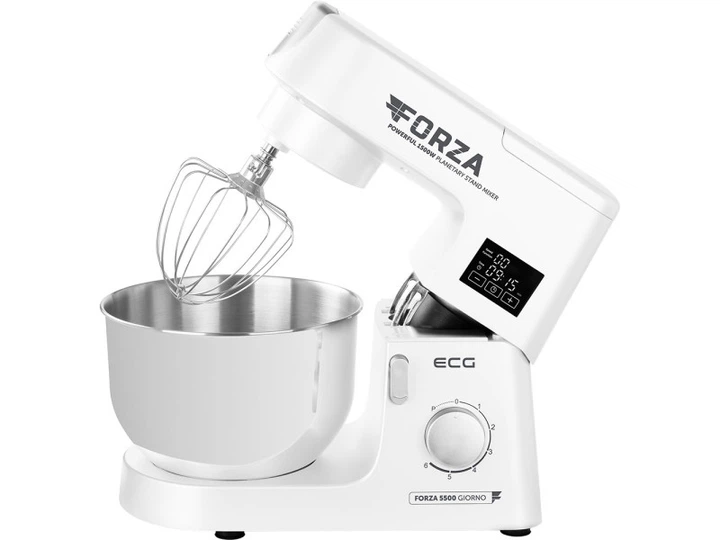 Кухонна машина ECG FORZA 5500 Giorno Bianco - изображение 2