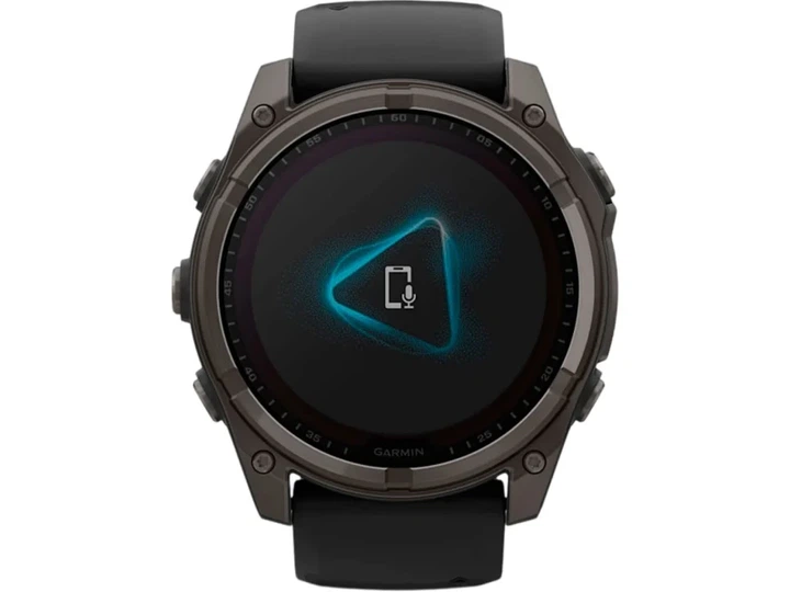 Спортивний годинник Garmin Fenix 8 51mm Solar Sapphire Carbon Gray DLC Titanium w. Black/Pebble Gray S. Band (010-02907-10/11) - Фото 5 Спортивний годинник Garmin Fenix 8 51mm Solar Sapphire Carbon Gray DLC Titanium w. Black/Pebble Gray S. Band (010-02907-10/11) - изображение 5