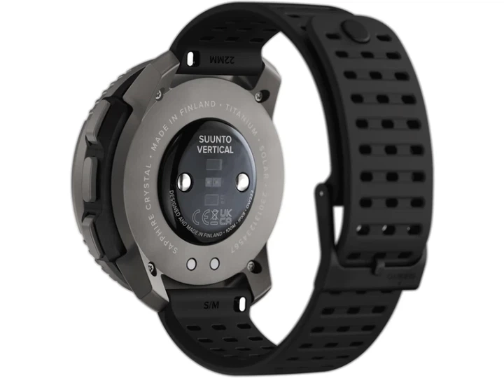 Смарт-годинник Suunto Vertical Titanium Solar Black (SS050858000) - изображение 4