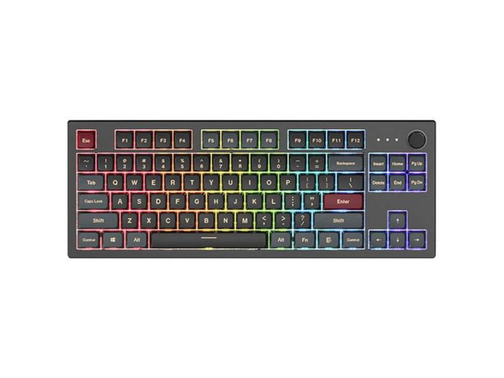 Клавіатура Montech MKey TKL Darkness GateronG Pro 2.0 Brown Switch (MK87DB) - зображення 2