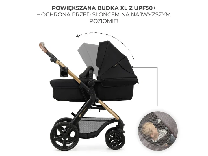 Універсальна коляска 3 в 1 KinderKraft Moov 2 Pure Black (KSMOOV02BLKEV00) - Фото 8 Універсальна коляска 3 в 1 KinderKraft Moov 2 Pure Black (KSMOOV02BLKEV00) - зображення 8
