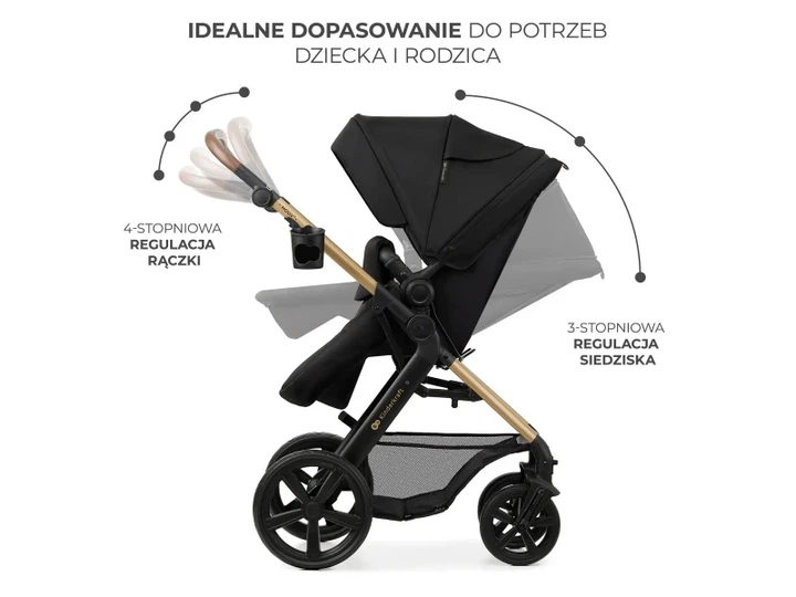 Універсальна коляска 3 в 1 KinderKraft Moov 2 Pure Black (KSMOOV02BLKEV00) - Фото 11 Універсальна коляска 3 в 1 KinderKraft Moov 2 Pure Black (KSMOOV02BLKEV00) - зображення 11