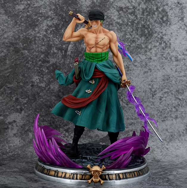 Фігурка Ророноа Зоро (21 см, 2 голови) "Ван пис" One Piece ABC - зображення 5