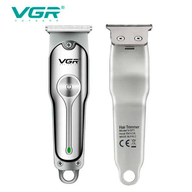 Триммер аккумуляторный VGR V-071, 3 насадки - изображение 6
