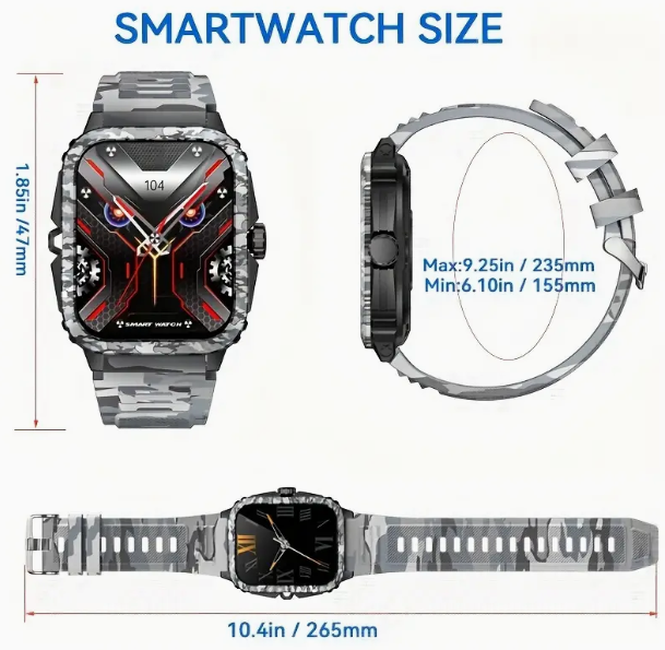 Розумний смарт годинник Smart Watch JELLOO - Фото 2 Розумний смарт годинник Smart Watch JELLOO - зображення 2