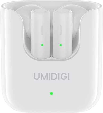Наушники беспроводные UMIDIGI AirBuds U Ceramic White (белые) - Фото 3 Наушники беспроводные UMIDIGI AirBuds U Ceramic White (белые) - изображение 3