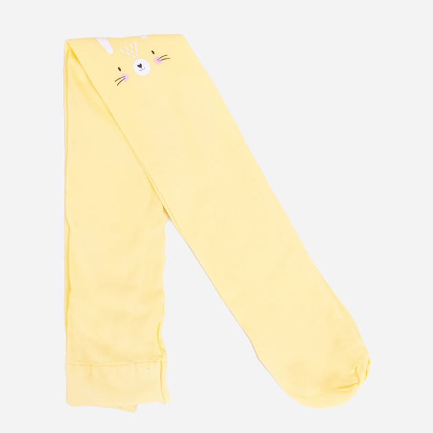 Rajstopy dziecięce dla dziewczynki Yoclub RA-92/GIR/01/ZO 92-98 cm Żółte (5907617988118) - obraz 3