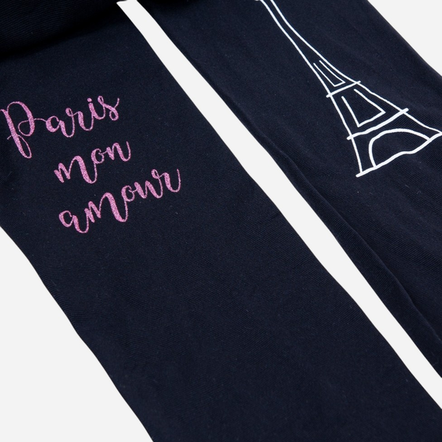 Rajstopy dziecięce dla dziewczynki Yoclub RAM-0105G-344 40 Den 92-98 Czarne (5903999434656) - obraz 3