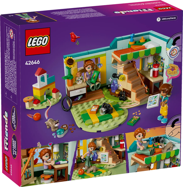 Zestaw klocków LEGO Friends Pokój Autumn 222 elementy (42646) - obraz 1