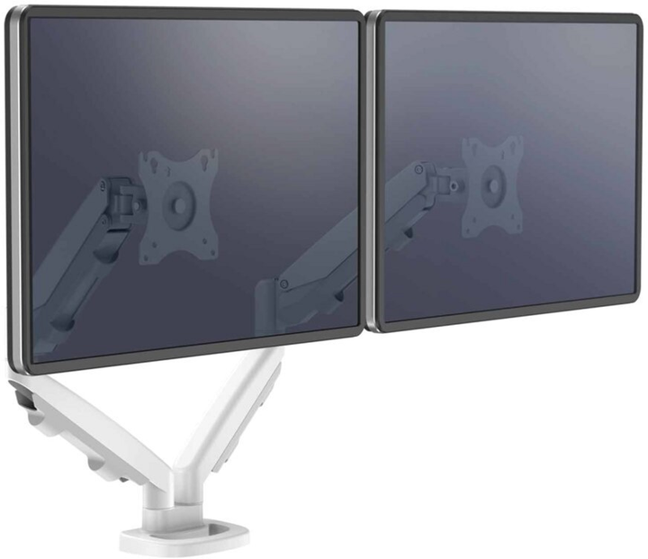 Настільне кріплення для монітора Fellowes Eppa Dual Monitor Arm 10-39" White (9683501) - зображення 2