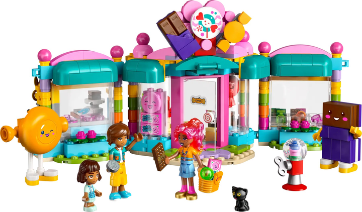 Zestaw klocków LEGO Friends Sklep z cukierkami w Heartlake 376 elementów (42649) - obraz 2