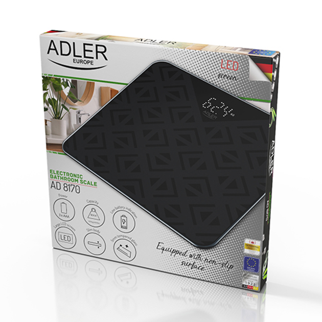 Ваги підлогові Adler AD 8170 180 кг - изображение 8