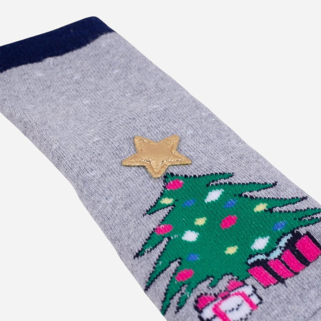 Набір шкарпеток дитячий YOCLUB Children's Christmas Terry 3Pack Socks SKF-X001U-AA0D-0001 20-22 3 пари Multicolour (5907617914308) - зображення 7