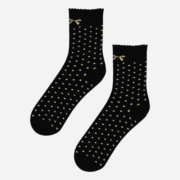 Skarpetki dziecięce NOVITI SB059-W-02 cotton 27-30 Czarne (5905204334713) - obraz 1