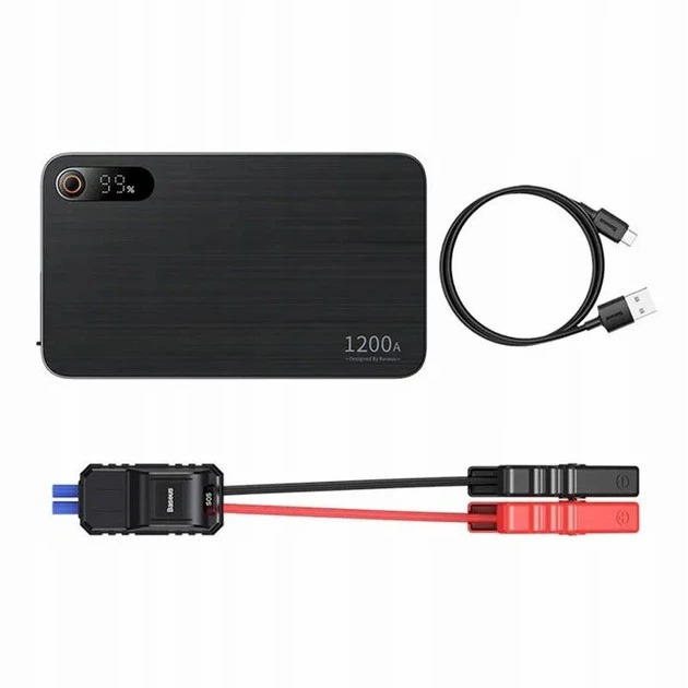 Пускозарядное устройство (бустер) Baseus Super Energy Pro+ Jump Starter 12000A (BS-CH004-2) - Фото 7 Пускозарядное устройство (бустер) Baseus Super Energy Pro+ Jump Starter 12000A (BS-CH004-2) - изображение 7