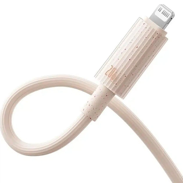 Кабель Baseus Habitat Series Fast Charging Cable TypeC to iP 20W 2m Wheat Pink (P10360201421-01) - зображення 4