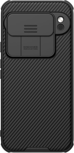Чохол бампер Nillkin CamShield Pro для Google Pixel 9 Pro Black - Фото 3 Чохол бампер Nillkin CamShield Pro для Google Pixel 9 Pro Black - зображення 3