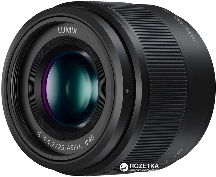 Panasonic Micro 4/3 Lens 25mm F1.7 Simple Box (H-H025ME-K) - изображение 2