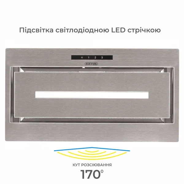 Вытяжка eleyus magnus 1200 led 52 is - изображение 5